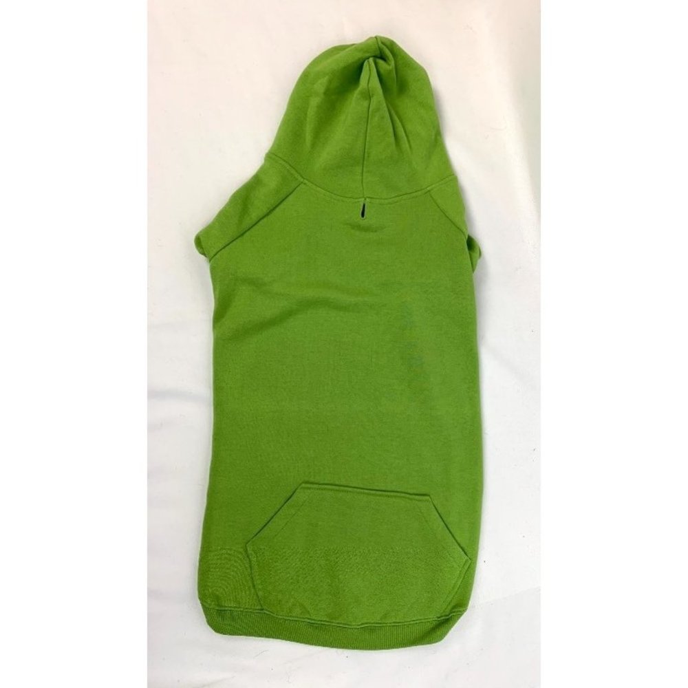 Zack & Zoey Dog Hoodie in size L & XL in green NWT